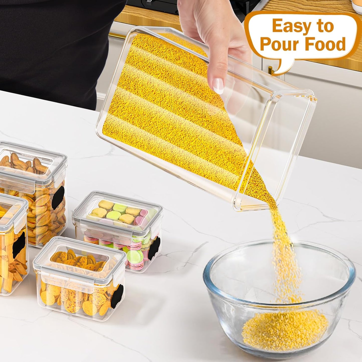24 PCS Food Storage Containers