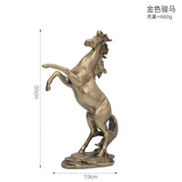 Luxury Home Decor Exquisite Horse Statue Modern 