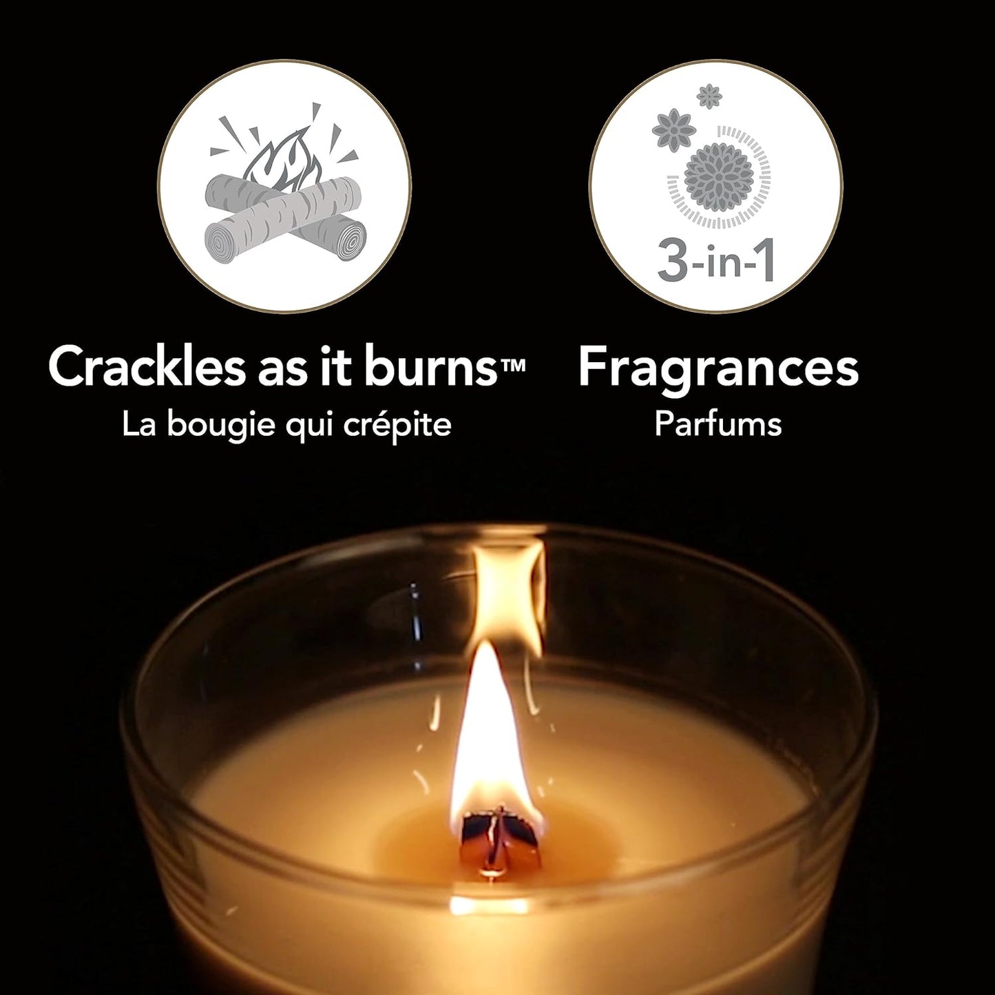 Medium Hourglass Trilogy Scented Candle