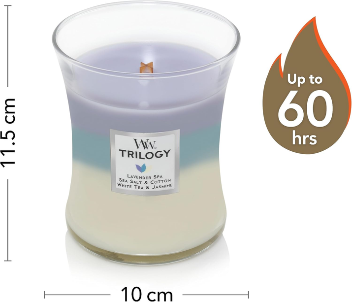 Medium Hourglass Trilogy Scented Candle