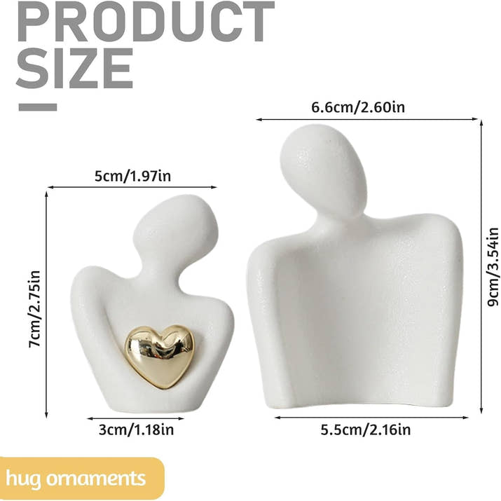 Romantic Couple Statue 