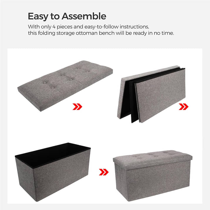 Large  Storage Ottoman Box 