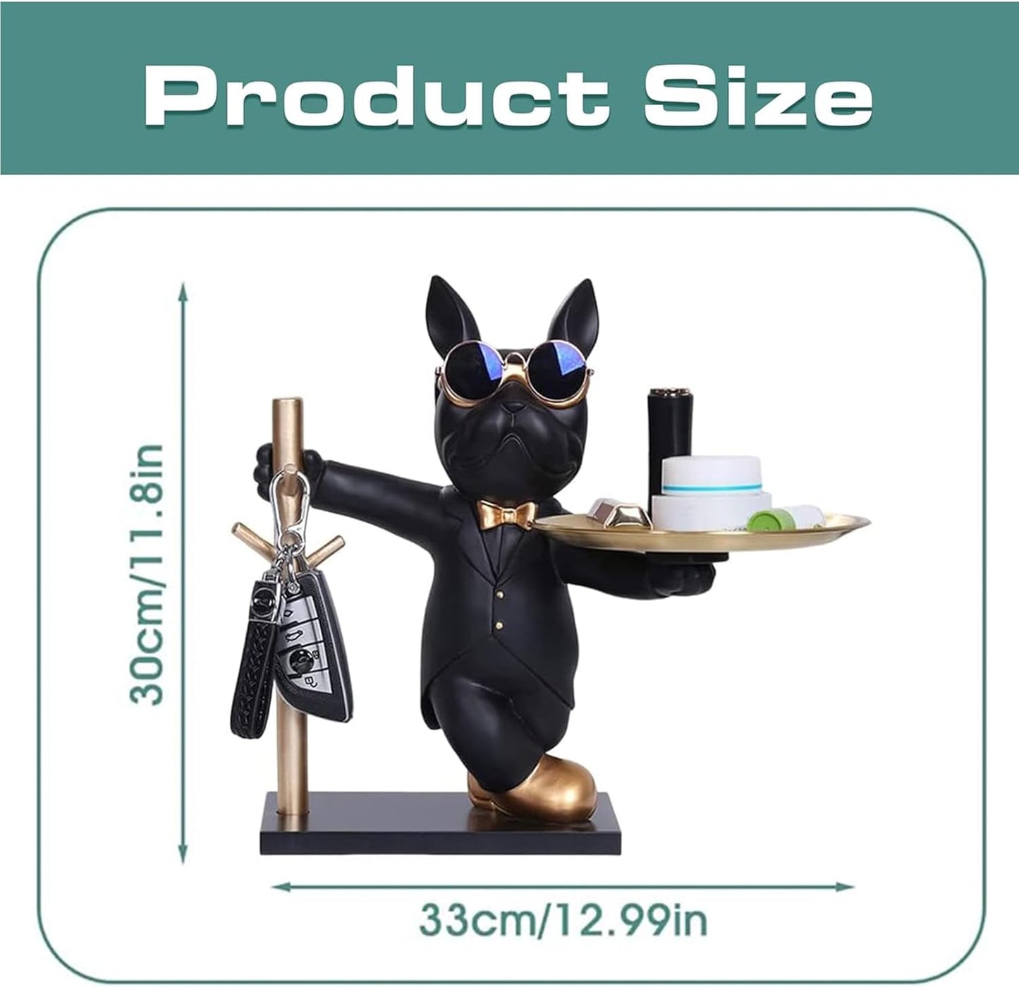 Bulldog Sculpture Decoration