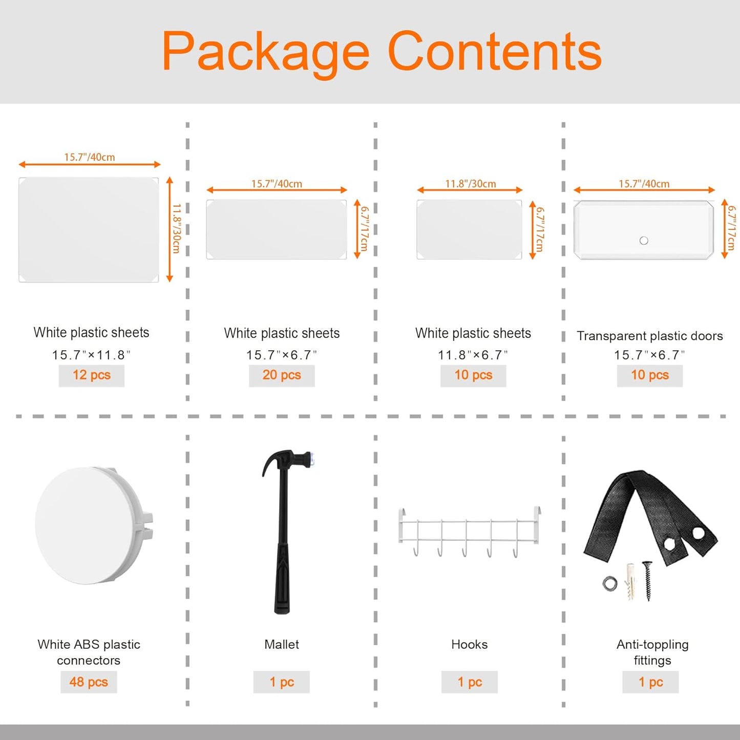 10-Tier Shoe Rack-Fits 20 Pairs