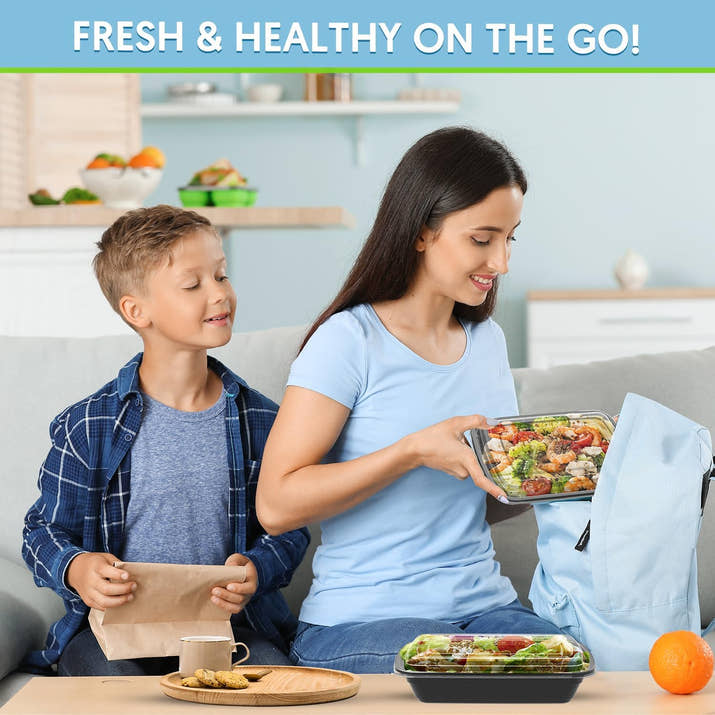 [20 Pack] Meal Prep Containers