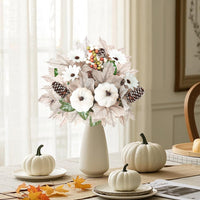  Artificial Flower Decoration Pumpkin Branch 