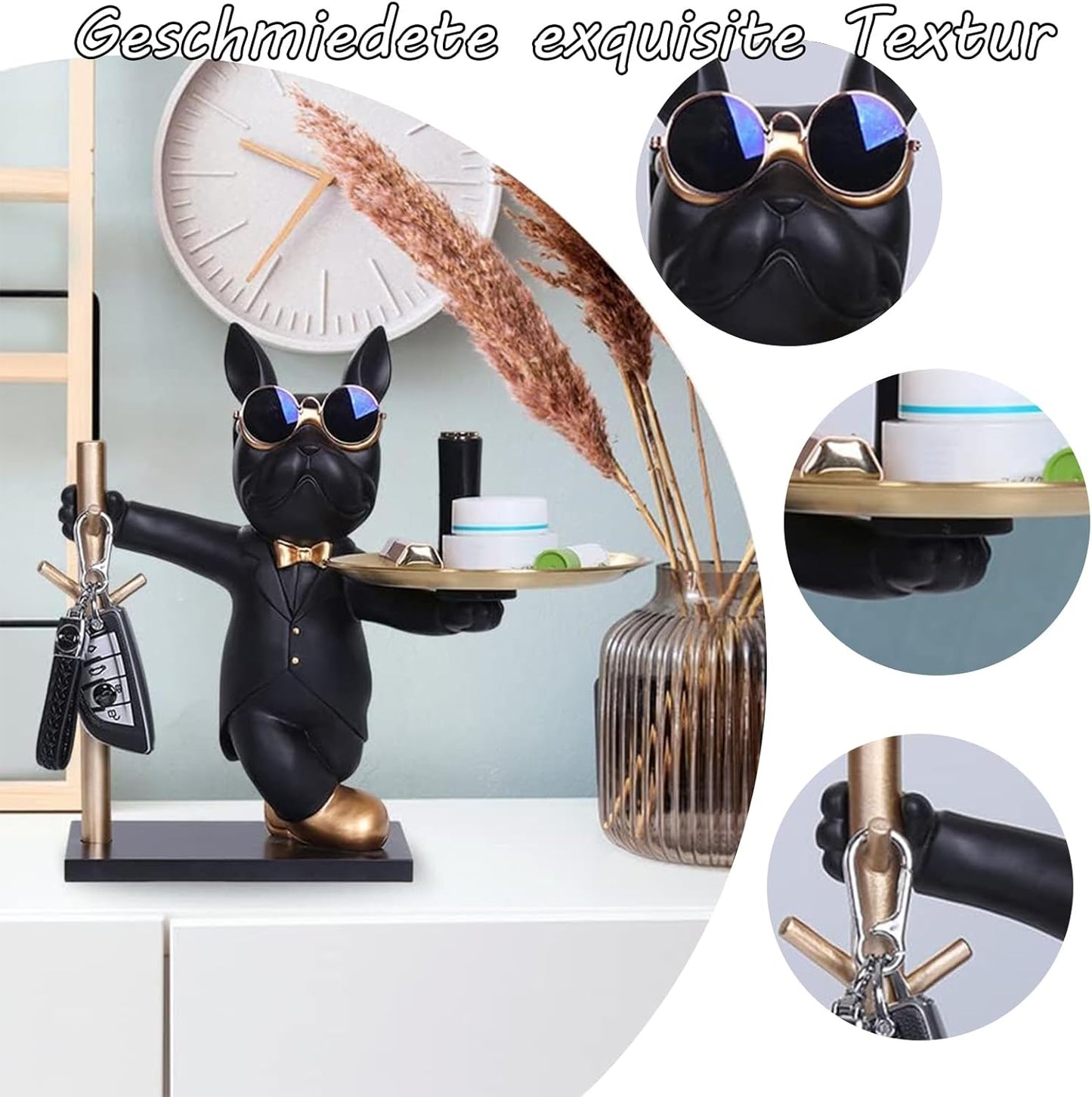 Bulldog Sculpture Decoration