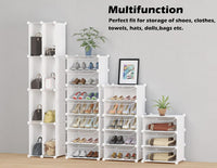 10-Tier Shoe Rack-Fits 20 Pairs