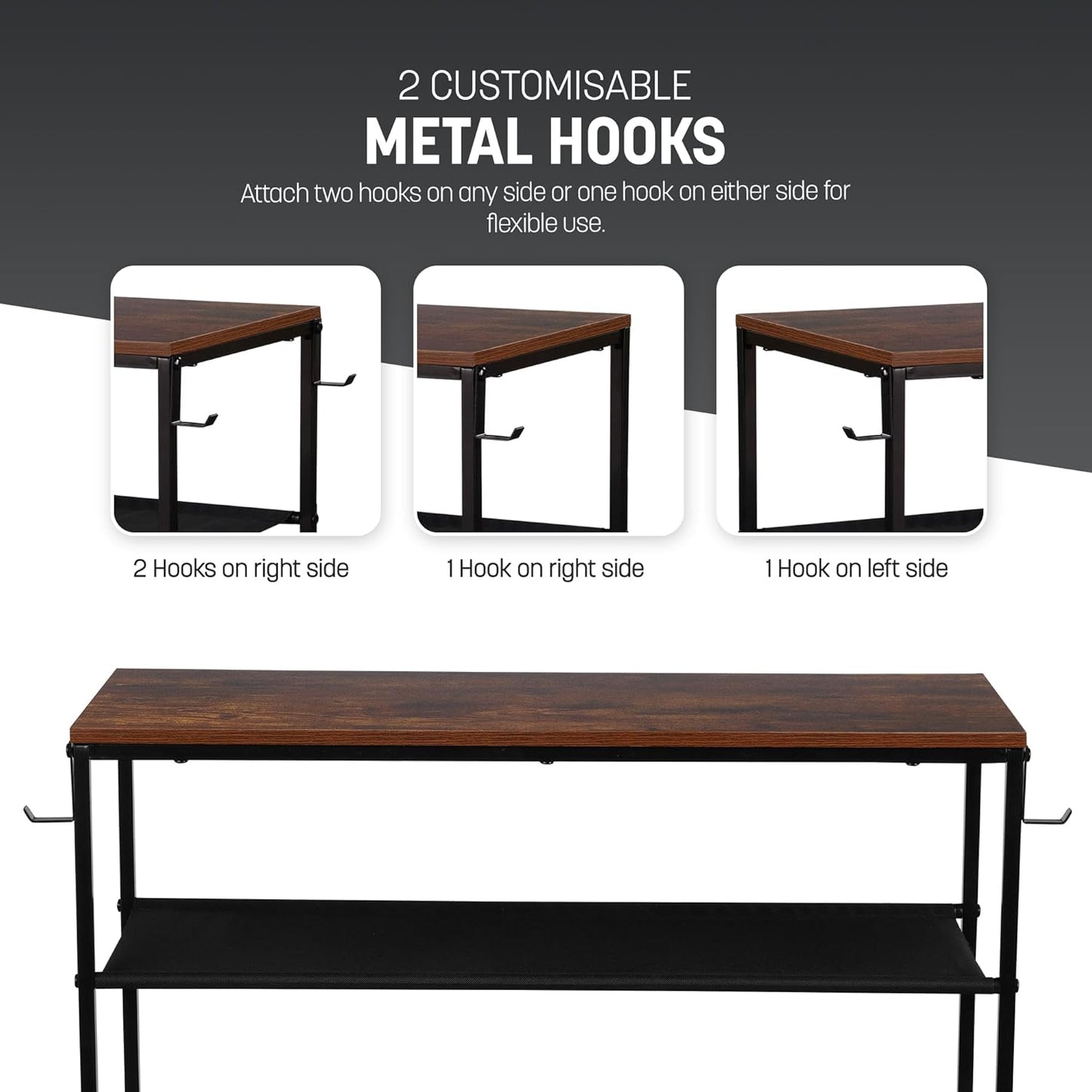 4 Tier Shoe Rack with Shelf 