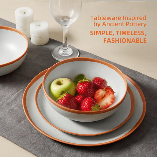  Durable Dinner Set for 6 People 