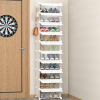 10-Tier Shoe Rack-Fits 20 Pairs