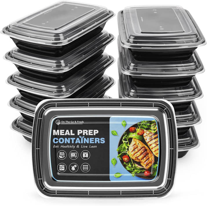 [20 Pack] Meal Prep Containers