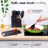 Cooking Utensils Set with Chopping Board 