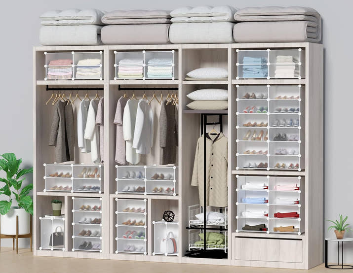 10-Tier Shoe Rack-Fits 20 Pairs