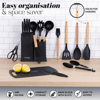 Cooking Utensils Set with Chopping Board 