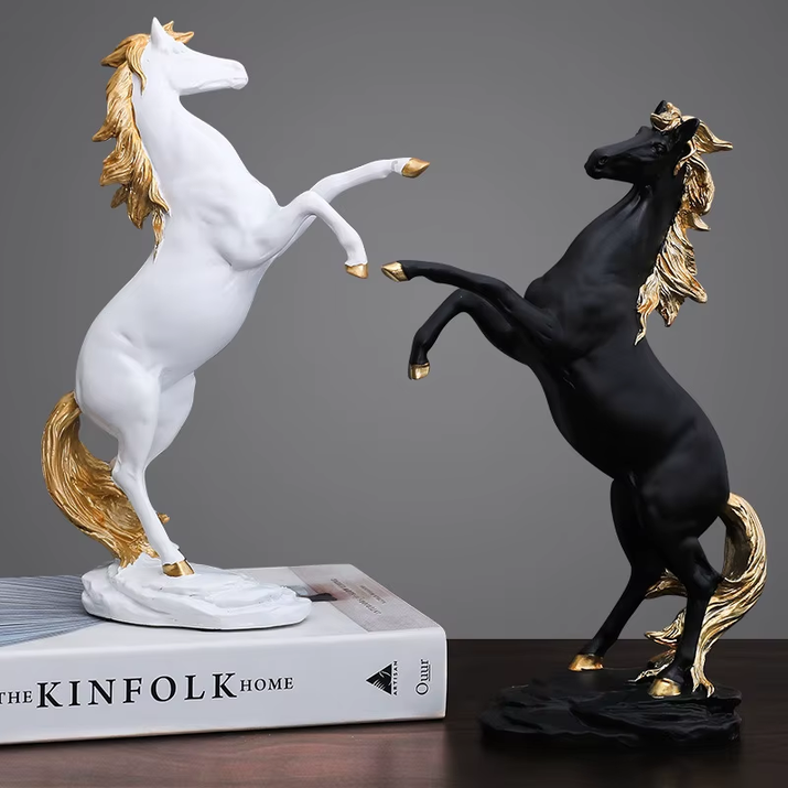 Luxury Home Decor Exquisite Horse Statue Modern 