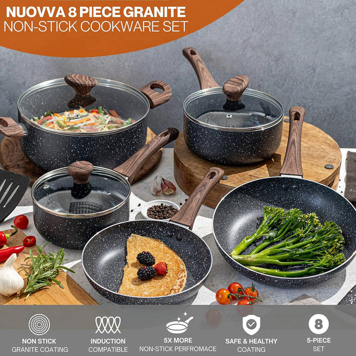 Non-Stick Pots and Pans Set 
