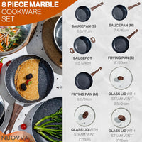 Non-Stick Pots and Pans Set 