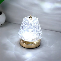  Acrylic Led Luxury Crystal Rose Table Light 