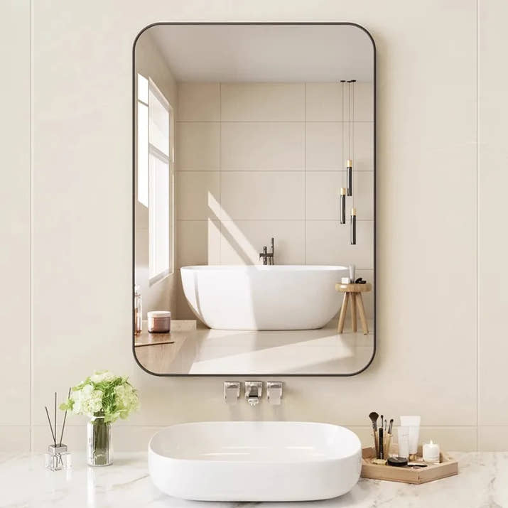  Modern Glass Vanity Mirror 