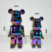  Violent Bear Sculpture