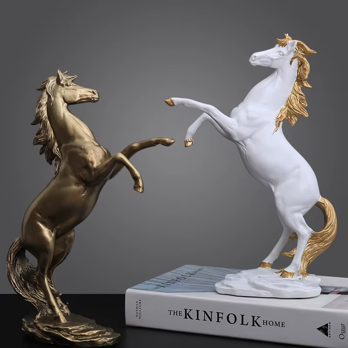 Luxury Home Decor Exquisite Horse Statue Modern 
