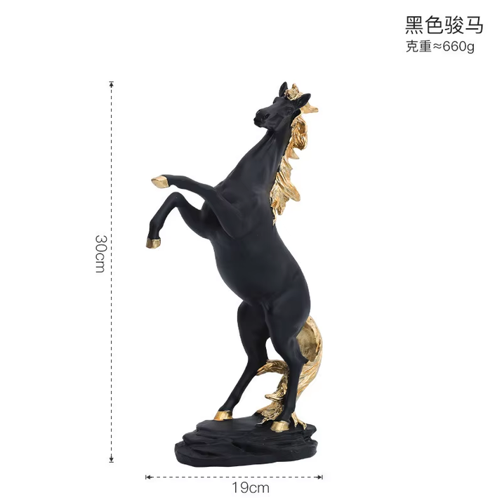 Luxury Home Decor Exquisite Horse Statue Modern 