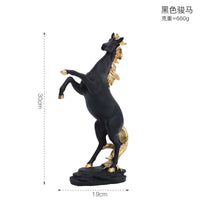 Luxury Home Decor Exquisite Horse Statue Modern 